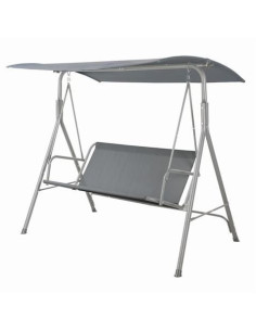 BALANCIN DE 3 PLAZAS ANTRACITA 170X120X153CM