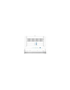 QNAP B02 SLIDE RAIL RACK METALICO RAIL-B02 2