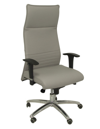 SILLON ALBACETE XL 160KG PIEL GRIS 206SXLPIELGS