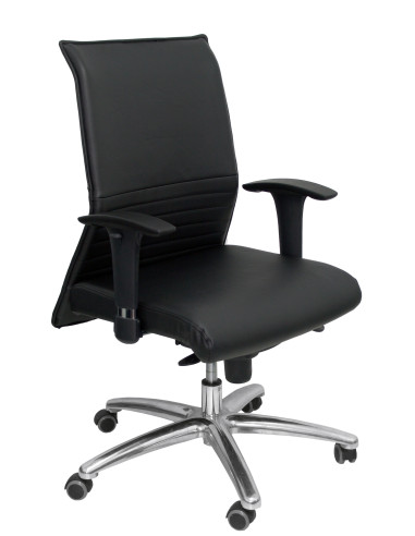 SILLON ALBACETE CONFIDENTE PIEL NEGRO 207SPIELNE