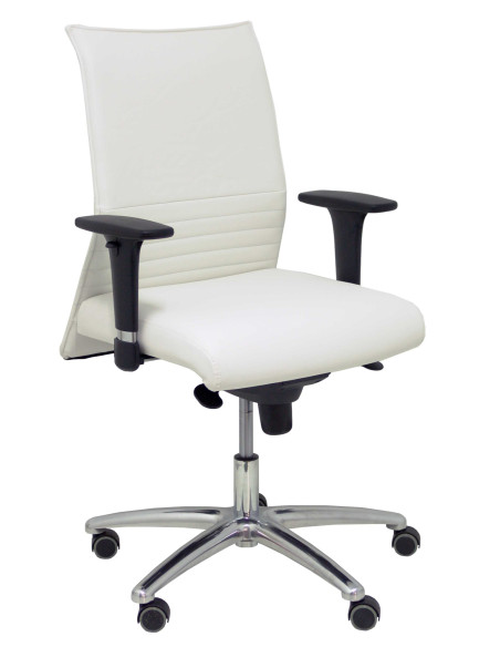 SILLON ALBACETE CONFIDENTE SIMILPIEL BLANCO 207SSPBL