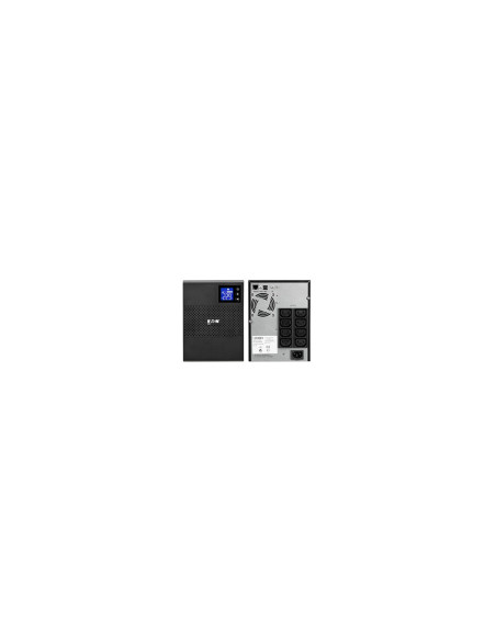 EATON 1500 VA, 1050 W, 8 salidas AC LCD Negro