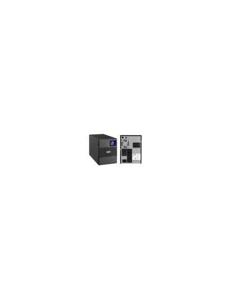 EATON 1000 VA, 700 W, 8 salidas AC LCD Negro