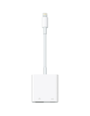 Apple MX5J3ZM/A hub de interfaz Lightning Blanco
