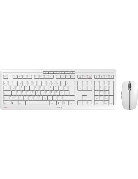 CHERRY Stream Desktop Recharge teclado Ratón incluido Universal RF