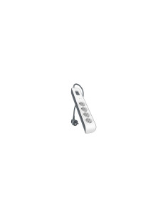 Belkin BSV400vf2M-V2 Gris, Blanco 4 salidas AC 250 V 2 m