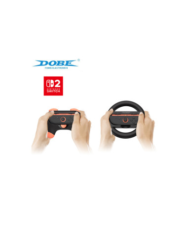 DOBE KIT VOLANTE CON MANDOS NINTENDO SWITCH 2 6972520259012