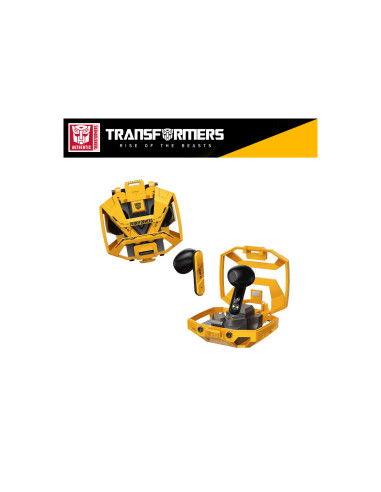 Auriculares Inalámbricos Transformers TF-T32 True Wireless Bluetooth Bumblebee con Estuche de Carga