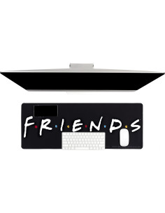 Alfombrilla de Escritorio Friends 80 x 30 cm Antideslizante para Teclado y Ratón