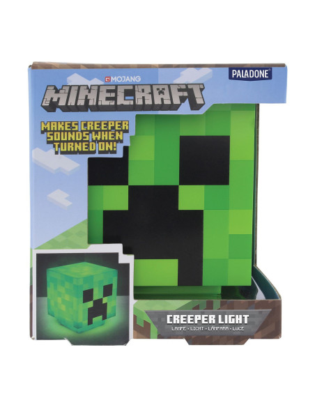 Lámpara Minecraft Creeper Light con Sonidos Oficiales