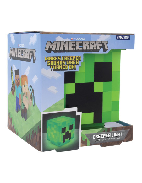 Lámpara Minecraft Creeper Light con Sonidos Oficiales