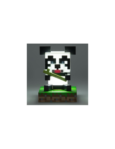 Lámpara Icons Minecraft Panda 10 cm con Luz Decorativa