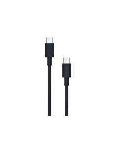 Cable Nubbeh Borealis USB-C a USB-C 1,5 m 3A Negro de Silicona Líquida