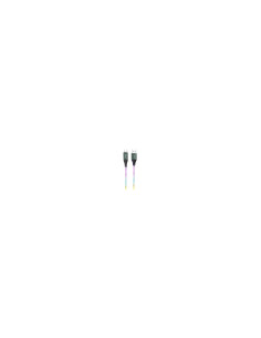 Cable Nubbeh Elisium LED Multicolor USB-A a USB-C 1 m 3A TPE