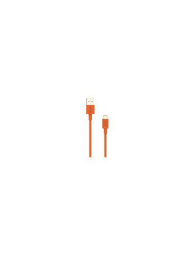 Cable Nubbeh Elisium Lightning a USB-A 1 m 2A Naranja TPE