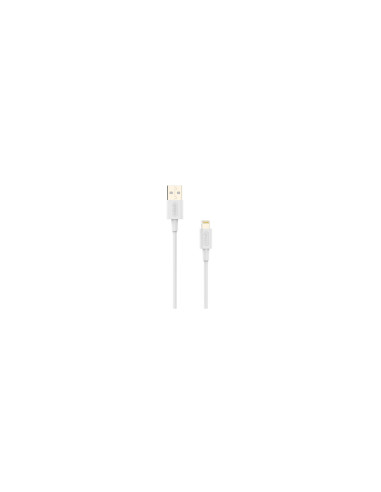Cable Nubbeh Elisium Lightning a USB-A 1 m 2A Blanco TPE