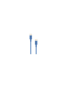 Cable Nubbeh Elisium USB-C a USB-C 1 m 3A Azul TPE