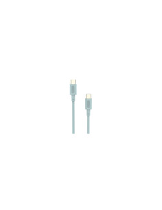 Cable Nubbeh Elisium USB-C a USB-C 1 m 3A Turquesa TPE