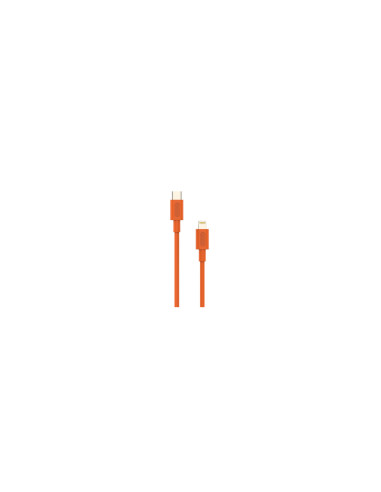 Cable Nubbeh Elisium Lightning a USB-C 1 m 2A Naranja TPE
