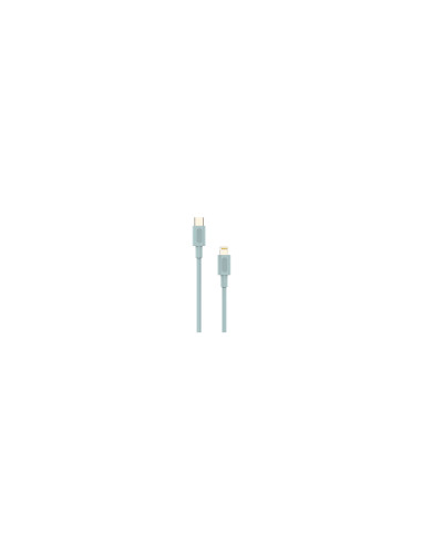 Cable Nubbeh Elisium Lightning a USB-C 1 m 2A Turquesa TPE