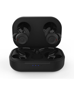 Auriculares Nubbeh Breeze Sport Inalámbricos Negros con Estuche de Carga 60/400 mAh