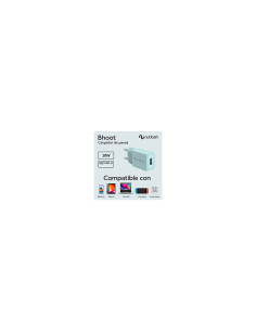 Cargador de Pared Nubbeh Bhoot USB-A 10W Turquesa 2
