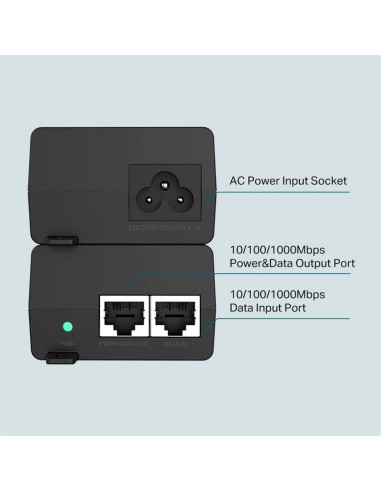 INYECTOR POE T-LINK 30W TL-POE160S