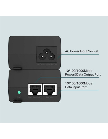 INYECTOR POE T-LINK 30W TL-POE160S