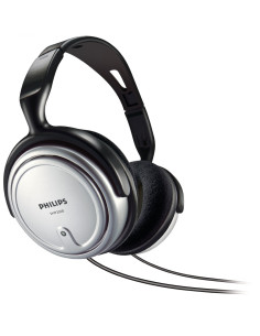 Auriculares diadema philips interior con cable para tv 3.5mm 6.5mm