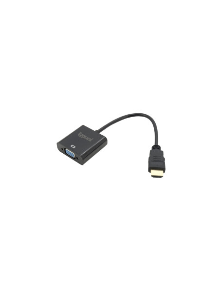 iggual Adaptador HDMI a VGA + audio (3.5 mm) 0,2 m