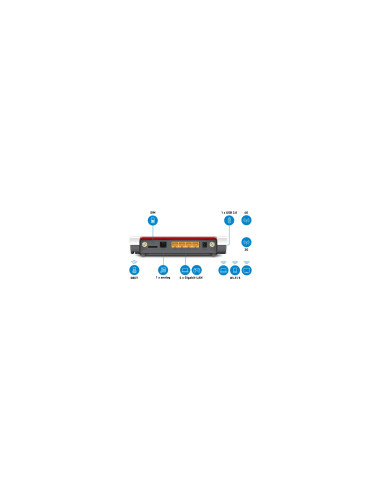 FRITZ! Box 6850 LTE router inalámbrico Gigabit Ethernet Doble banda