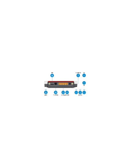 FRITZ! Box 6850 LTE router inalámbrico Gigabit Ethernet Doble banda