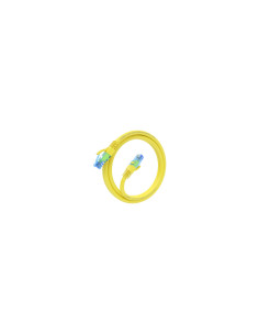 AISENS Cable De Red Latiguillo RJ45 Cat.6 UTP AWG26 CCA, Amarillo, 2