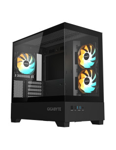 GIGABYTE C201 PANORAMIC Caja de PC – Torre Media, m-ATX, soporte para