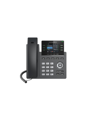 Grandstream Networks GRP2613 teléfono IP Negro 4 líneas TFT