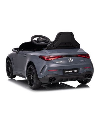 COCHE INFANTIL A BATERIA CON CONTROL REMOTO MERCEDES BENZ CLE53 AMG GRIS