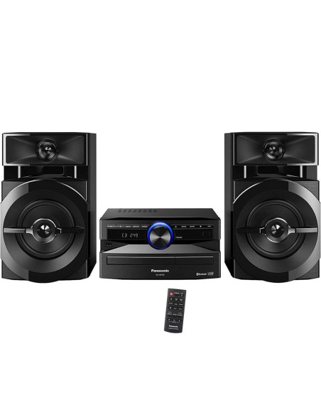 Panasonic SC-UX100E-K Microcadena HIFI 300W CD USB y Bluetooth