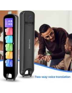 Valore Traductor AI con Pantalla 3.69", Scaner Doble, 134 Idiomas y Chat GPT (AI005)