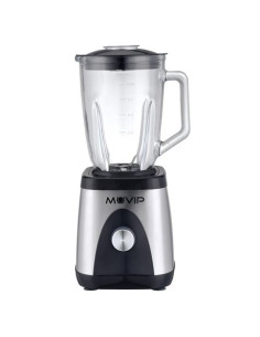 BATIDORA INOXIDABLE VASO CRISTAL 1300W 1.5 LITROS MUVIP