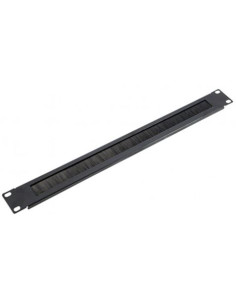 PANEL CEPILLO 1U PARA ARMARIOS 19\" CROMAD