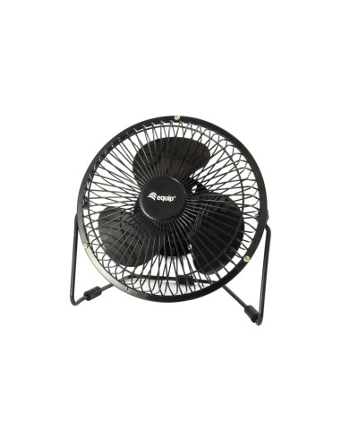 VENTILADOR EQUIP LIFE 6P USB NEGRO 245420