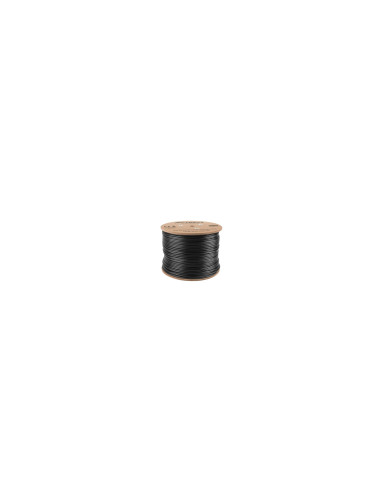 Lanberg LCU6-21CU-0305-BK cable de red Negro 305 m Cat6 U/UTP (UTP)