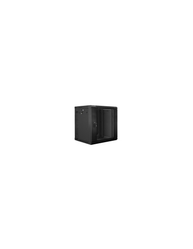 Lanberg WF02-6612-10B armario rack 12U Bastidor de pared Negro
