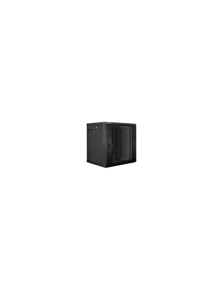 Lanberg WF02-6612-10B armario rack 12U Bastidor de pared Negro