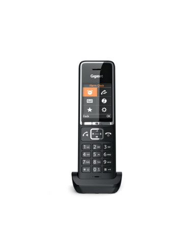 Gigaset Comfort 550HX Teléfono Inalámbrico Supletorio Negro