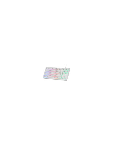 Mars Gaming MK023 teclado Juego USB QWERTY Español Rosa