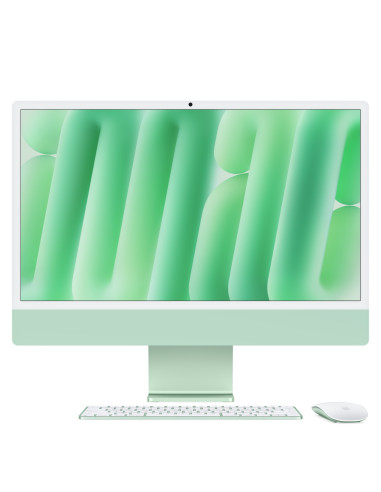 Apple iMac Apple M M4 59,7 cm (23.5") 4480 x 2520 Pixeles PC todo en uno 16 GB 256 GB SSD macOS Sequoia Wi-Fi 6E (802.11ax) Verd