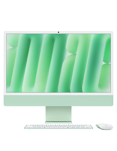 Apple iMac Apple M M4 59,7 cm (23.5") 4480 x 2520 Pixeles PC todo en uno 16 GB 256 GB SSD macOS Sequoia Wi-Fi 6E (802.11ax) Verd