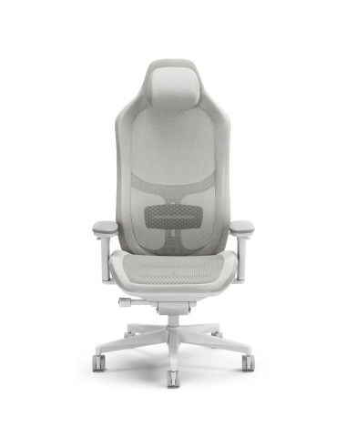 Fractal Design FD-CH-RE1M-02 silla para videojuegos Silla para videojuegos de PC Asiento acolchado Blanco