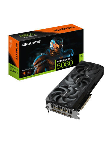 GIGABYTE GeForce RTX 5080 WINDFORCE OC SFF 16G Tarjeta Gráfica - 16GB